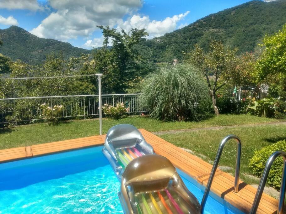 Villa Rondini Vescina エクステリア 写真